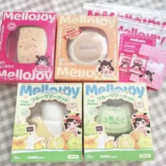Mellojoy スクイーズ 5点セット スフレ ドリアン メロにゃん ショート