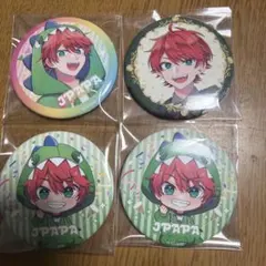 じゃぱぱさん ぷぴぱ缶バッジ