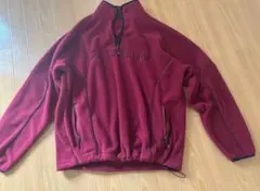 ANTIMID FLEECE HALF ZIP - Red L