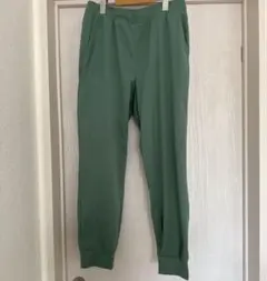 ユニクロ　エアリズム ジョガーパンツ グリーン Ｌ