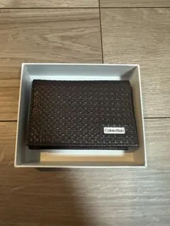 【新品未使用】カルバンクライン Calvin Klein カードケース 名刺入れ