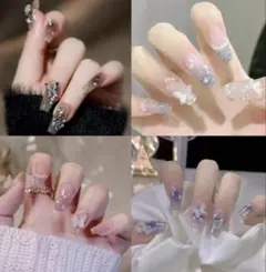 ネイルチップ 4個セット&ケアセット