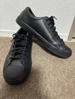 Converse ALL STAR ブラックレザー スニーカー