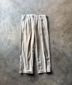 ヴィンテージ フランス製 OLD ENGLAND ボタンフライワイド スラックス ヴィンテージ フランス製 OLD ENGLAND ボタンフライワイド スラックス