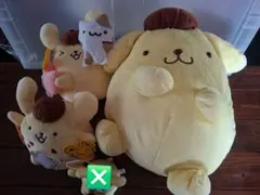 な*)様 サンリオ ポムポムプリン ぬいぐるみラウンドワン 限定