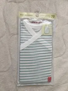 ユニクロBABYコットンメッシュインナーボディスーツ(ノースリーブ)70サイズ