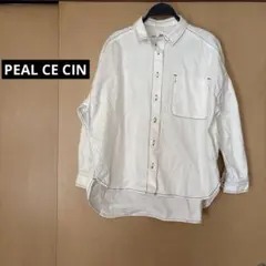 PUAL CE CIN ホワイト長袖シャツのサムネイル