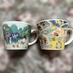 【最終値下げ】ムーミン マグカップ2個セット