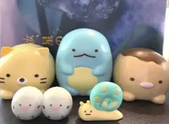 すみっこぐらし　カプキャラ　ねこ　ほこり　とかげ　にせつむり　とんかつのサムネイル