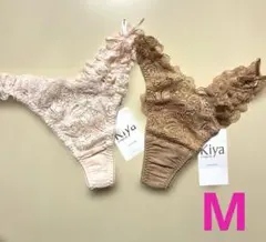 人気Kiya 1754（M）Tバック 2枚セット❗️8800円が半額以下のお得に‼️のサムネイル
