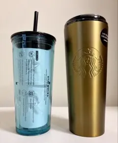 【日本未発売】海外限定&ラスベガス限定 スターバックス タンブラー2本セット