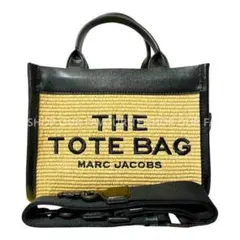新品■マークジェイコブス ザ ウーブン スモール トートバッグ ナチュラルのサムネイル