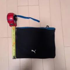 PUMA ネックウォーマー ネイビー/ブルー