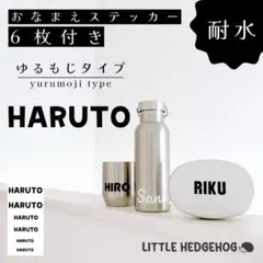 オリジナル 防水 名前シール お名前ステッカー オーダー 耐水 水筒 キッズ