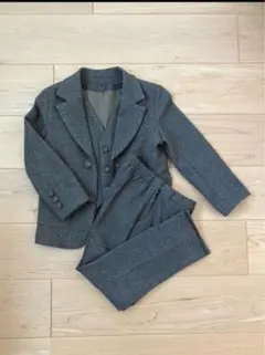 卒園式入学式男の子スーツ　120センチ　手作り