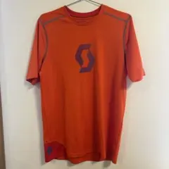 scott サイクリングtシャツ　オレンジ　Lサイズ　スコットのサムネイル