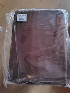 【新品】ボックスシーツ メンツイル　コーヒーブラウン シングル