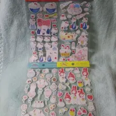 トコロコムギさんとサンリオキャラクターズのコラボレーションシール