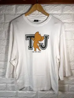 TOM AND JERRY Tシャツ ホワイト Mサイズのサムネイル