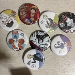 ONE PIECE 缶バッジ 8個セット