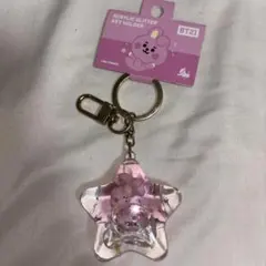 BT21 アクリルグリッターキーホルダー コニー