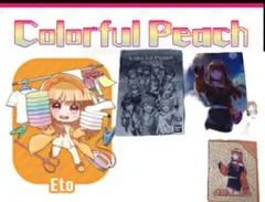 used カラフルピーチ えと グッズセット