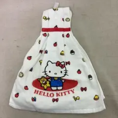 【2011年製】ハローキティ　ハンドタオル　フェイスタオル　タオル　サンリオ　A