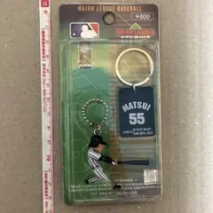 松井秀喜 55番 ヤンキース キーホルダー - メルカリ
