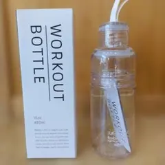 新品未使用　KINTO ワークアウトボトル480ml クリア　トレーニング　ジムのサムネイル