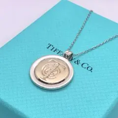 TIFFANYセントクリストファーネックレス K18【 純正チェーン】 美品
