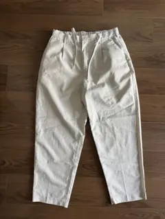 GU ホワイト ワイドパンツ