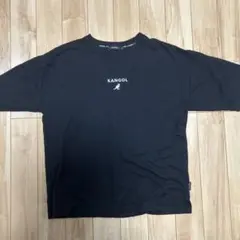 KANGOL オーバーサイズ Tシャツ ブラック