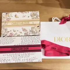 Dior ギフトボックス2種 ショッパー