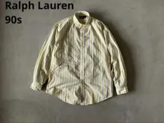 Ralph Lauren 90s ストライプ ブロードシャツ