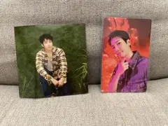 【新品・未使用】SEVENTEEN ウォヌ　トレカとステッカーセット