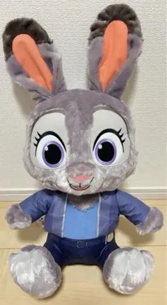 ズートピア2 スーパーラージぬいぐるみ　ジュディ　ホップス