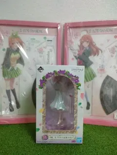 【未開封セット】 五等分の花嫁 特大 アクスタ 四葉 五月 フィギュア 二乃