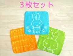 ミッフィー ミニタオル 3枚セット