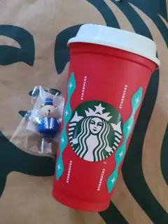 ホリデー 2022リユーザブルカップ キャップ ベアリスタ サンタ セット