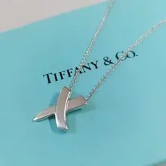 美品◎ ティファニー パロマピカソ キスクロス ネックレス シルバー925
