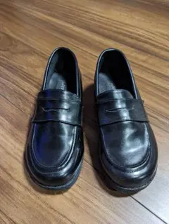 黒のローファー フォーマルシューズ　20cm
