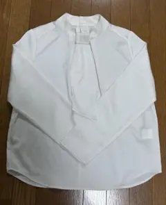 ORIHICA美ラクるブラウス チェーン取り外しボウタイ