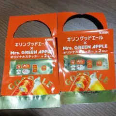【未開封】KIRIN × Mrs. GREEN APPLE ステッカー