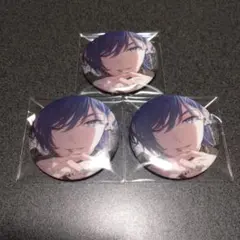 プロセカ KAITO グリッター缶バッジ 52A 3点セット