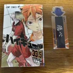 ハイキュー!! 33、5巻と影山飛雄ブックマーク