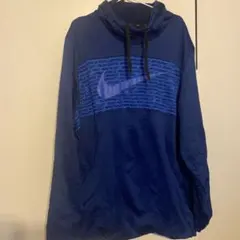 Nike DRI-FIT ネイビーパーカー 3XL 古着