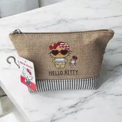 日焼けキティ　ポーチ　サンリオ　しまむら　《新品未使用》