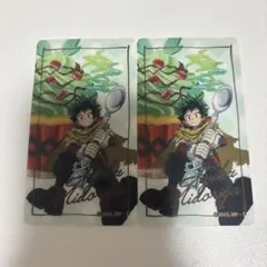 ヒロアカ オープンスクール クリアカード カップケーキ B賞 特典 緑谷