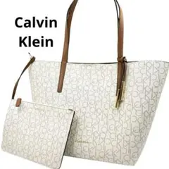 カルバンクライン Calvin Klein トートバッグ ポーチ付 A4サイズ可