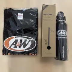 キャンプグッズ A&WコラボTシャツ＆アクリルキーホルダー - メルカリ